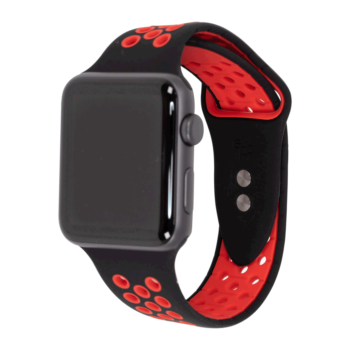 Active Pro Silicone Watch Bands Epic Watch Bands ep-act-42mm-blackorangepro Active Pro Silicone Watch Bands Black/Orange / 42mm or 44mm Black/Orange 42mm or 44mm  