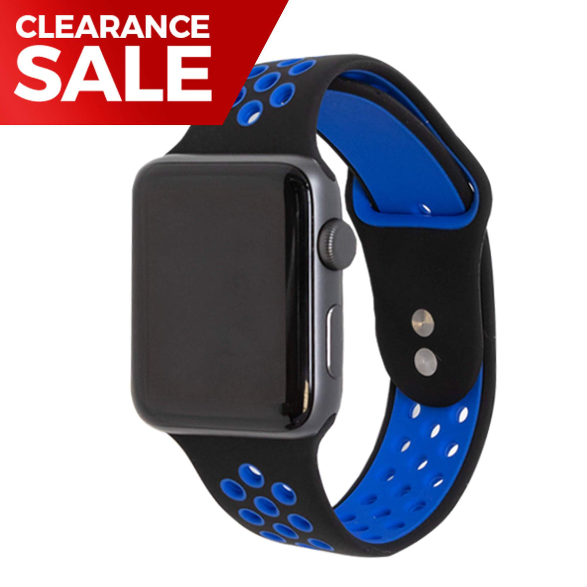 Active Silicone Watch Bands Epic Watch Bands ep-act-38mm-whiteemerald Active Silicone Watch Bands 