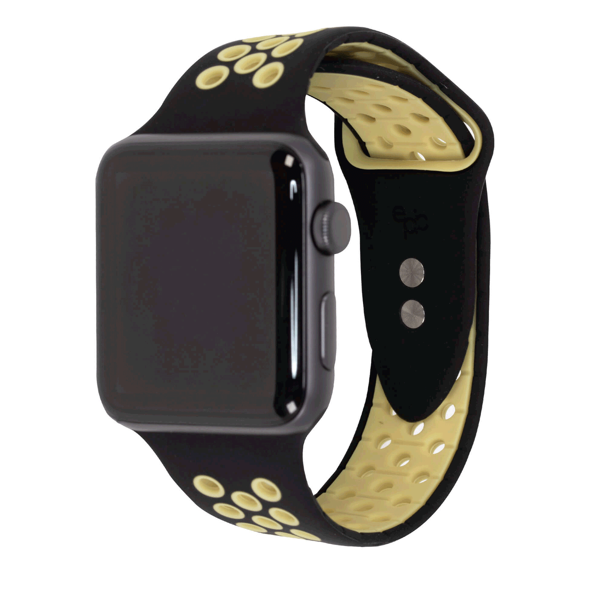 Active Pro Silicone Watch Bands Epic Watch Bands ep-act-42mm-blackorangepro Active Pro Silicone Watch Bands 