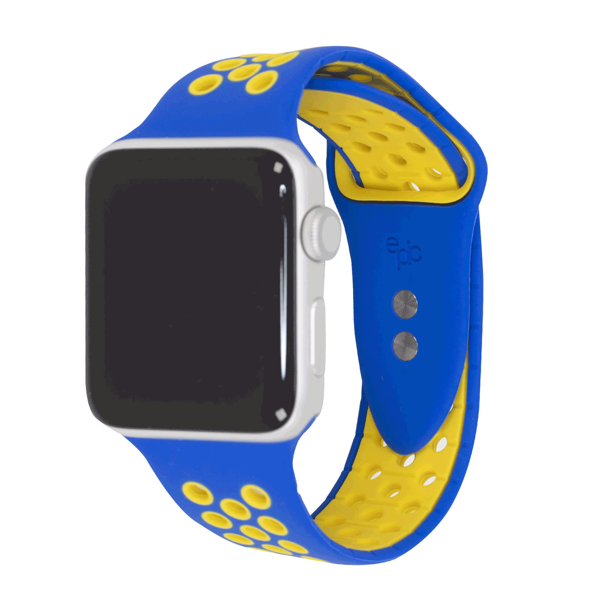 Active Pro Silicone Watch Bands Epic Watch Bands ep-act-42mm-blackorangepro Active Pro Silicone Watch Bands 