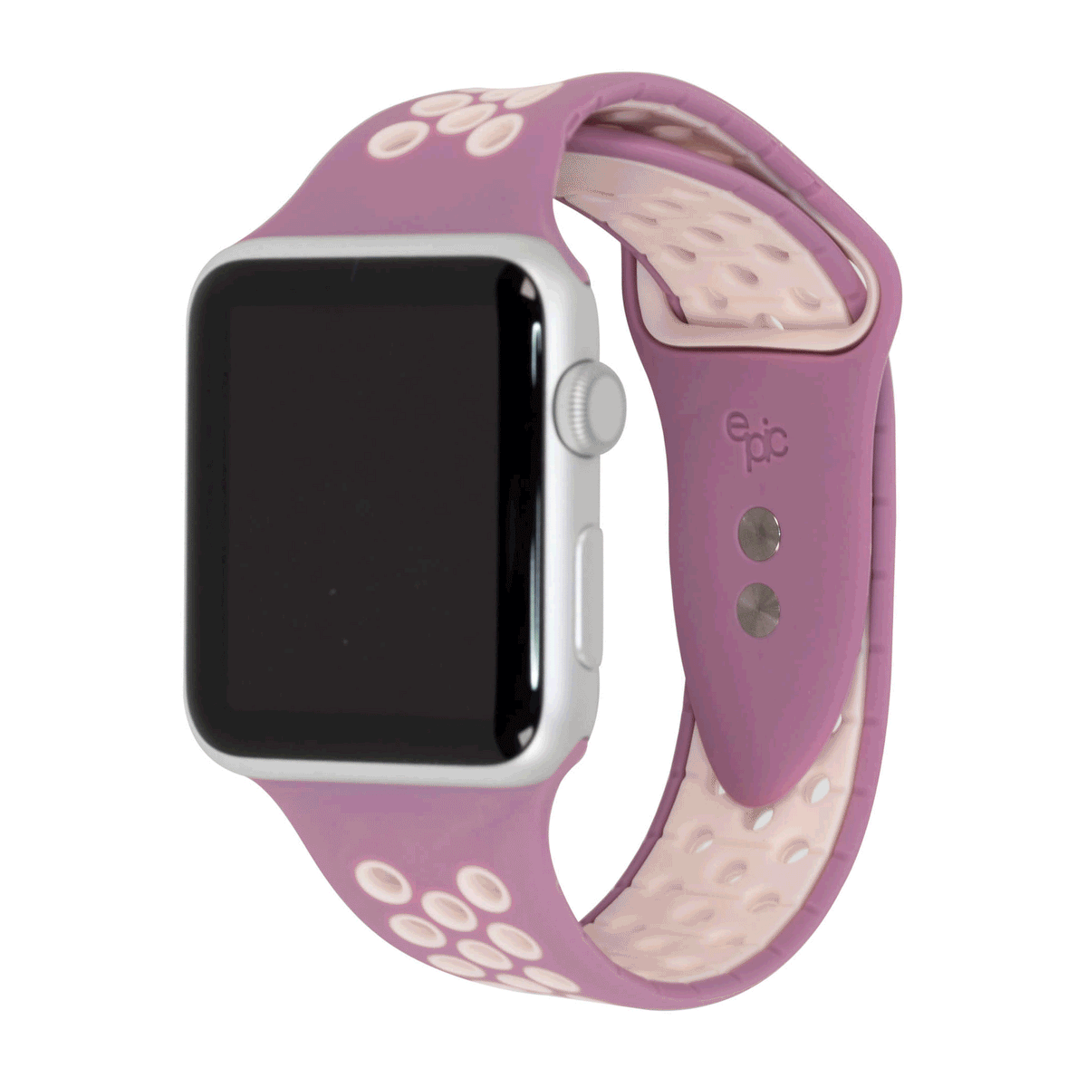 Active Pro Silicone Watch Bands Epic Watch Bands ep-act-42mm-blackorangepro Active Pro Silicone Watch Bands 