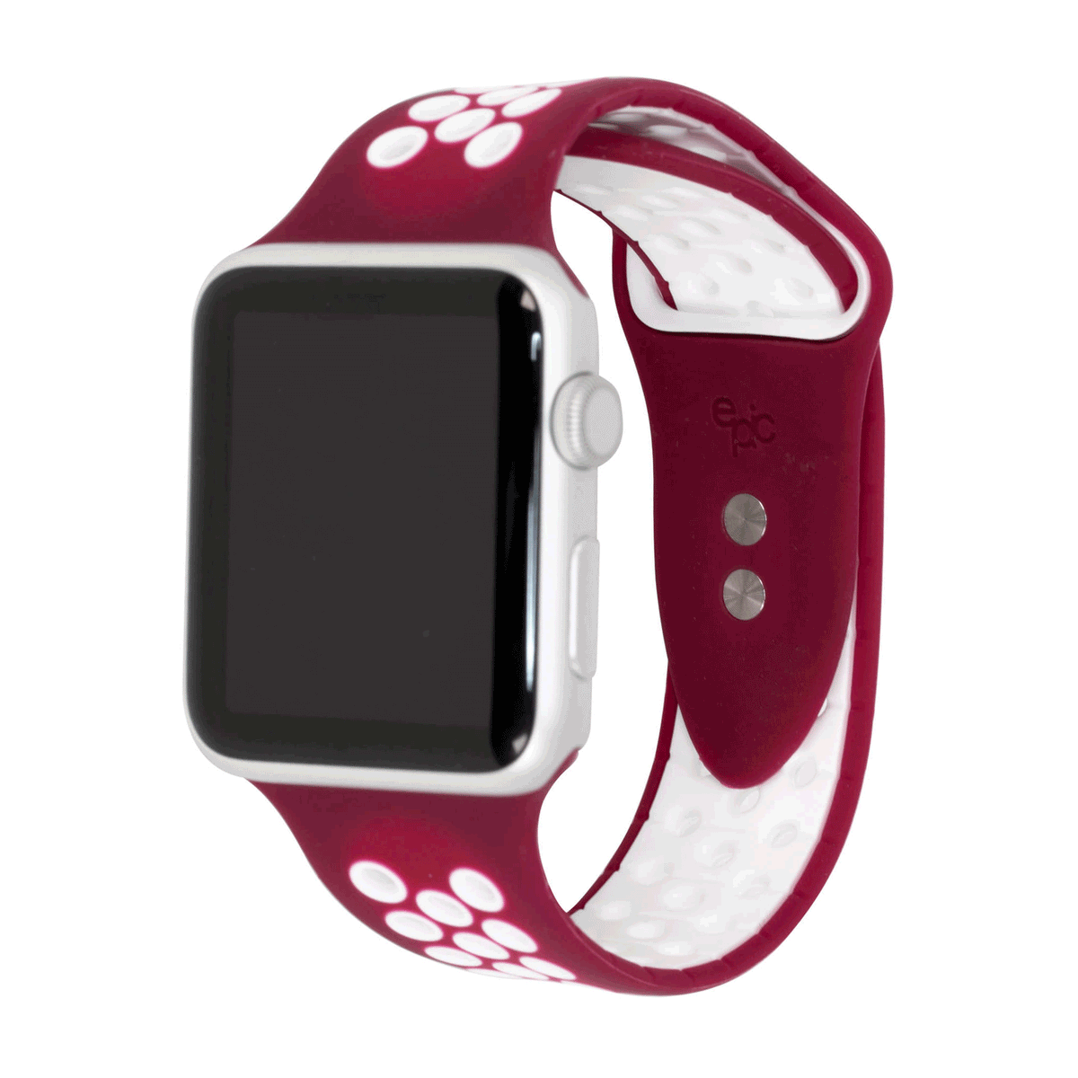 Active Pro Silicone Watch Bands Epic Watch Bands ep-act-42mm-blackorangepro Active Pro Silicone Watch Bands 