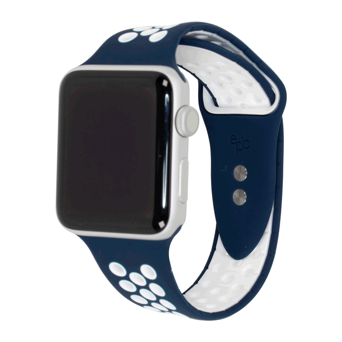 Active Pro Silicone Watch Bands Epic Watch Bands ep-act-42mm-blackorangepro Active Pro Silicone Watch Bands 