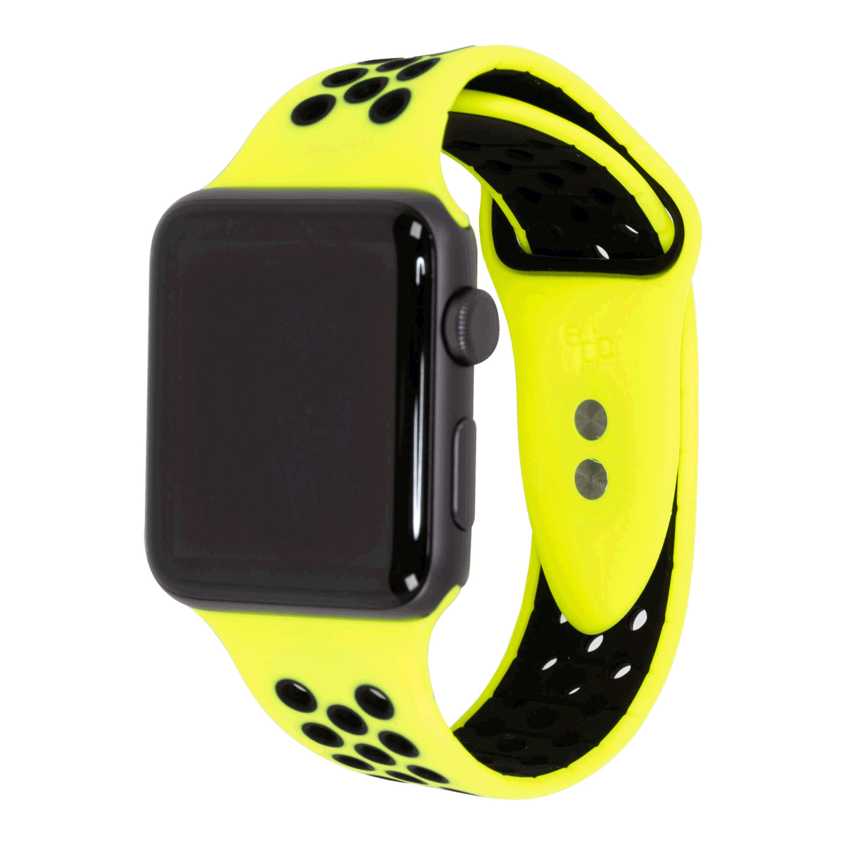 Active Pro Silicone Watch Bands Epic Watch Bands ep-act-42mm-blackorangepro Active Pro Silicone Watch Bands 