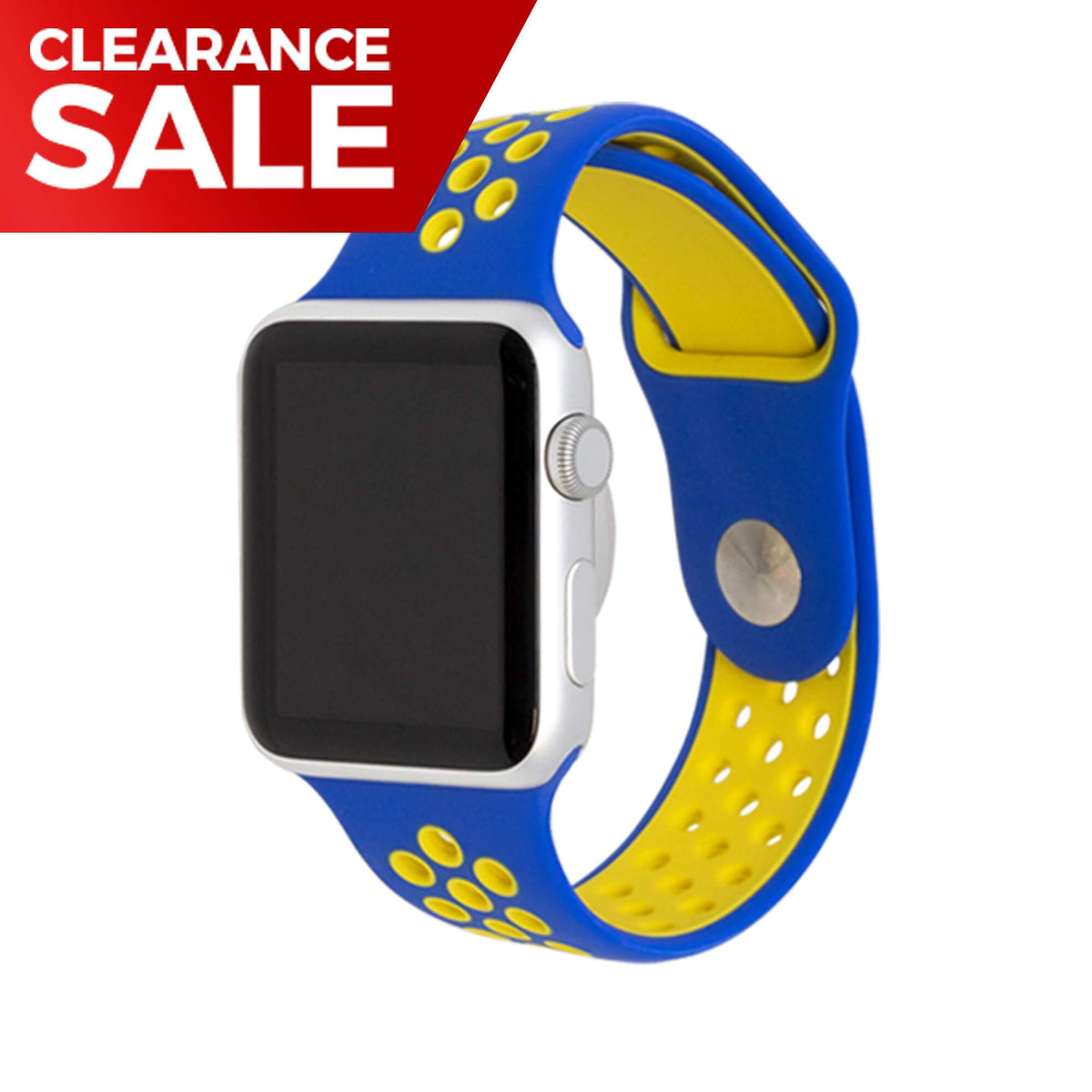 Active Silicone Watch Bands Epic Watch Bands ep-act-38mm-whiteemerald Active Silicone Watch Bands 