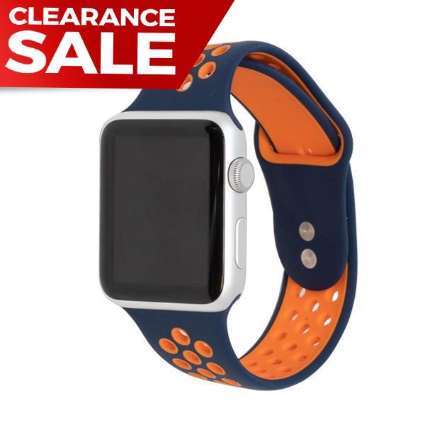 Active Silicone Watch Bands Epic Watch Bands ep-act-38mm-whiteemerald Active Silicone Watch Bands 