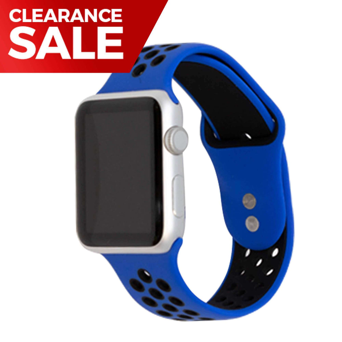 Active Silicone Watch Bands Epic Watch Bands ep-act-38mm-whiteemerald Active Silicone Watch Bands 